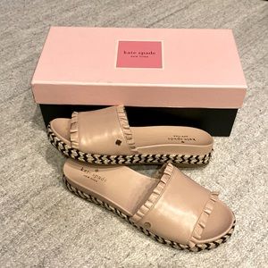 NIB Kate Spade Zahara slides